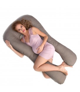 Poszewka dzianina bawełniana typu U (ortopedyczna) z wypustką