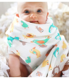 Pieluszka bambusowa druk 75x75