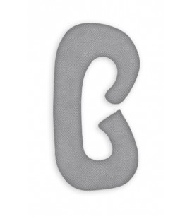 Poduszka ciążowa welwetowa typu C