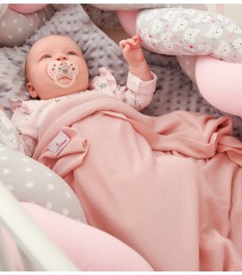 Kocyk szydełkowy bambus - otulaczek