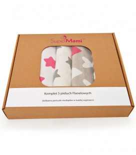 Komplet Pieluszek flanelowych 75x70