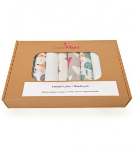 Komplet Pieluszek flanelowych 75x70