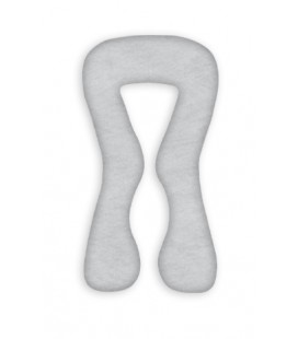 Poduszka ciążowa welurowa typu U (ortopedyczna)